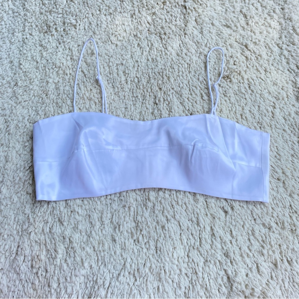 KIMBERLEY ANNE Coastlines Silk Organza Sheer Peplum - Picture 8 of 16